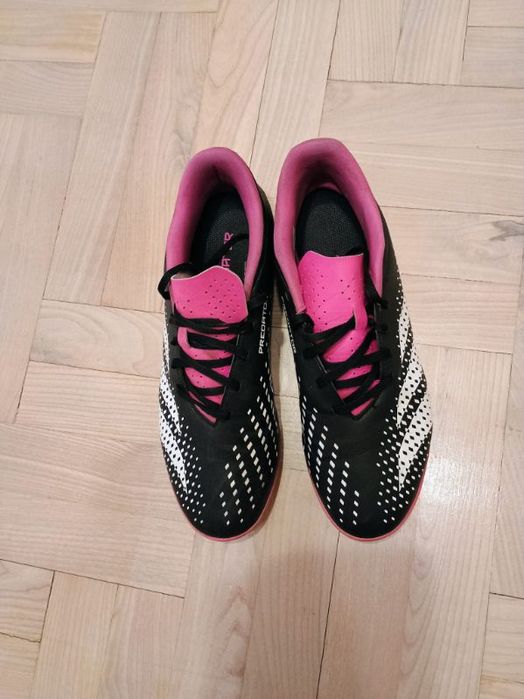 Turfy adidas predator czarno różowe meskie