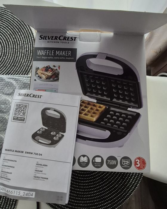 Gofrownica 3w1 Silvercrest