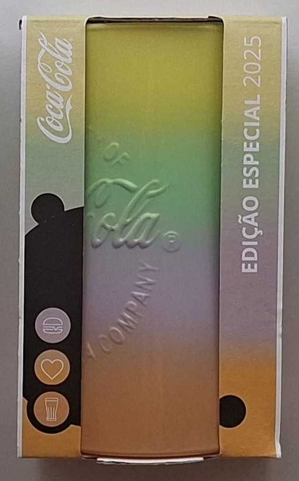 Copo Rainbow Splash Coca-Cola McDonalds 2025