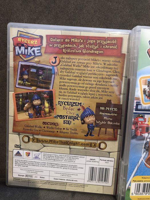 Rycerz Mike oraz Strażnicy Miasta bajki na DVD 2 płyty