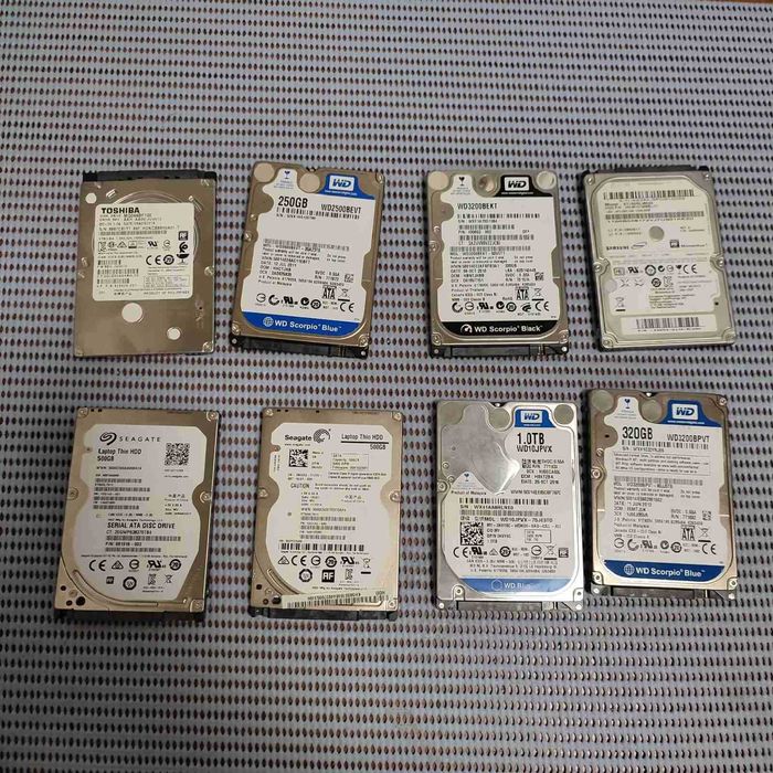 Жесткий диск для ноутбука HDD 2.5 sata 500GB (250 - 320 - 500 - 1tb)