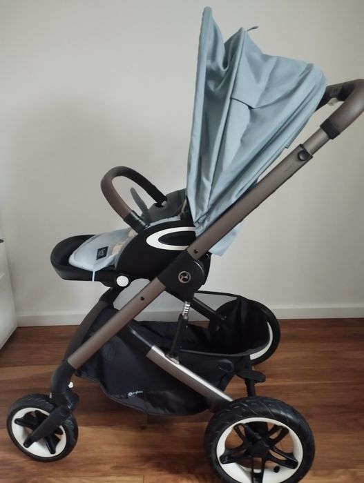 Wózek Cybex Talos 2023 sky blue spacerówka+gondola+adaptery