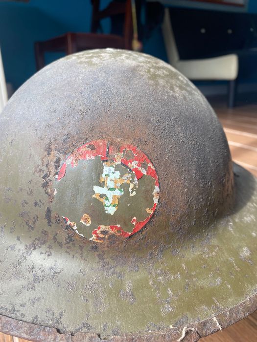 Capacete Militar Português WW1  guerra dás Trincheiras 1916 - Original