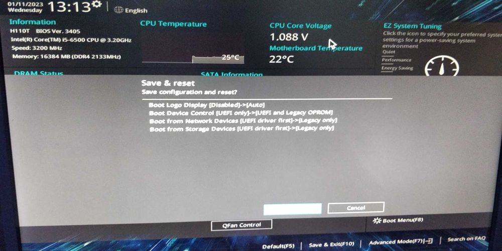 DNK-H MINI-itx core i5 6500 ОЗУ  16Гб