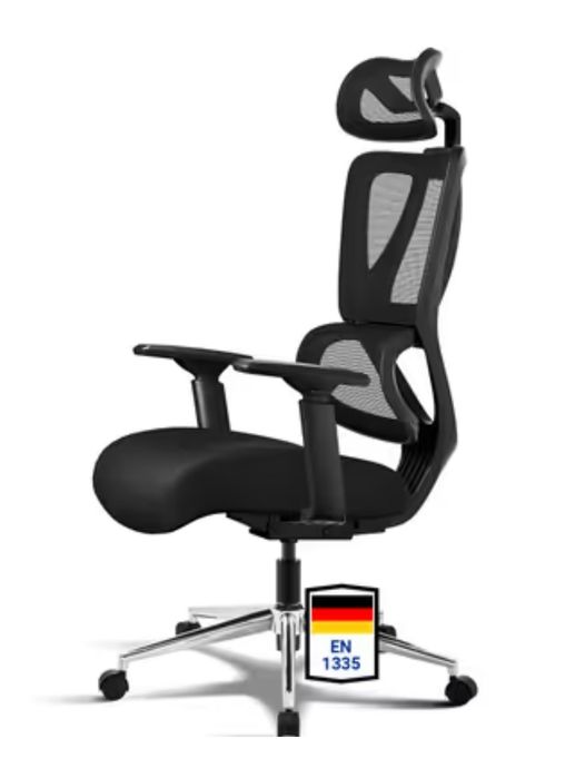 Ergonomiczne krzesło biurowe  fotel MELOKEA -150kg