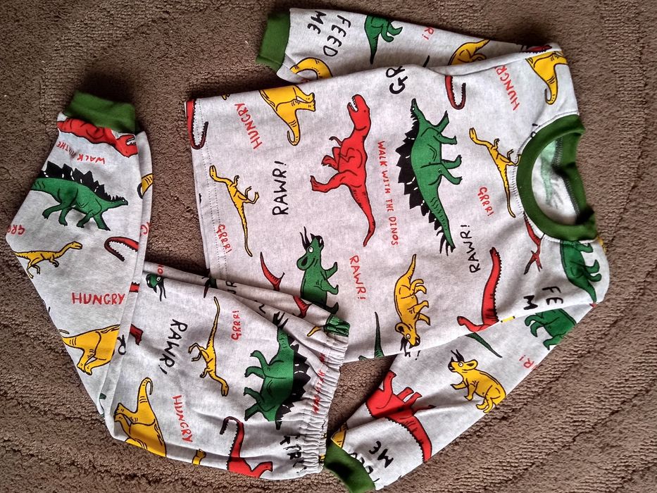 Теплі піжами для хлопчиків, тепла піжама 92, 98, 104, 110, 116, 122.