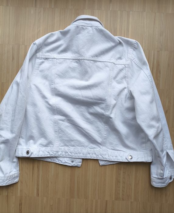 Kurtka biała jeans rozmiar 38 damska