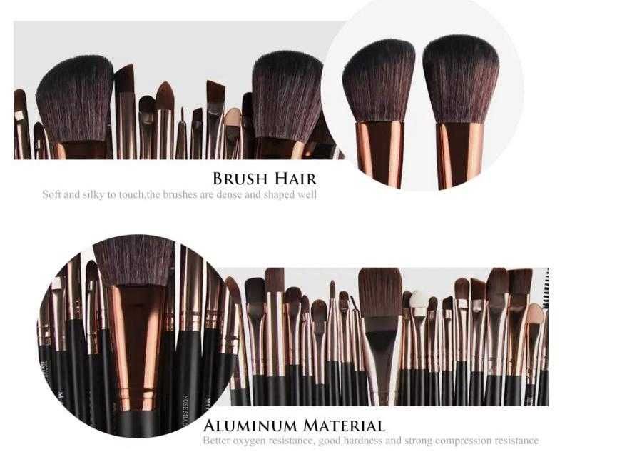 pincéis de Blush - Sombra de Olhos e Maquilhagem64586345607298122