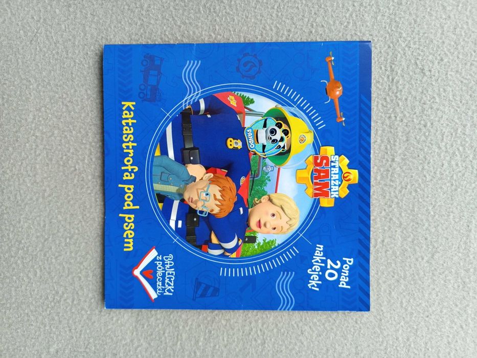 Książeczka "Strażak Sam. Katastrofa pod psem", stan bdb