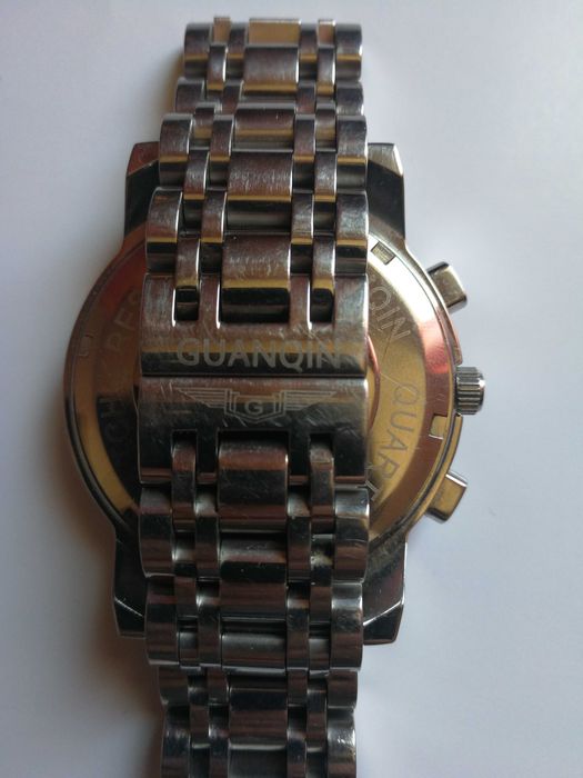 Relógio Guanqin Masculino Azul