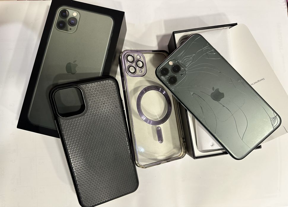 iphone 11 pro max 2x etui gratis !