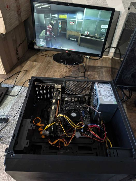 Системний блок Ryzen 5 2600 8 гб ddr4 GTX 1060 6gb  SSD/HDD