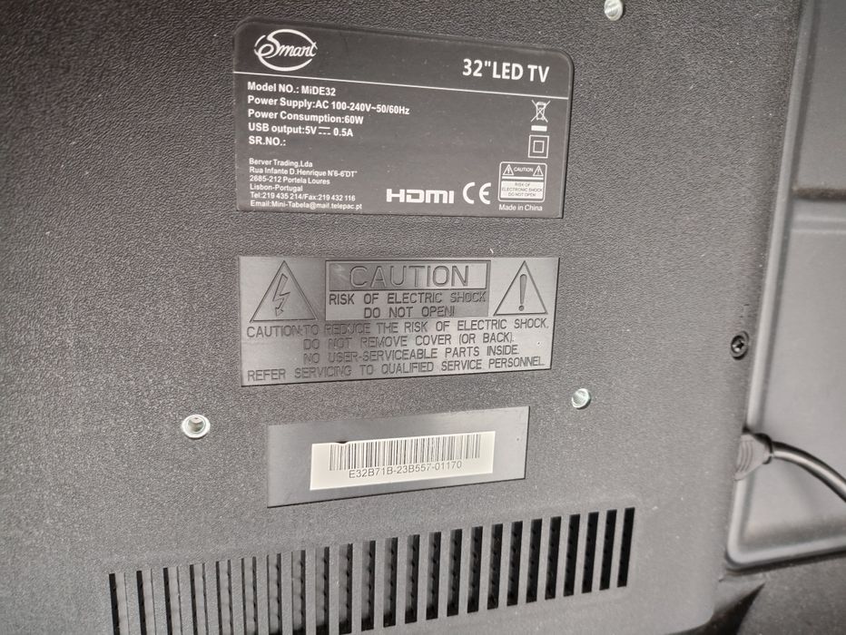 TV esmart HD LED 32 Polegadas 81 cm