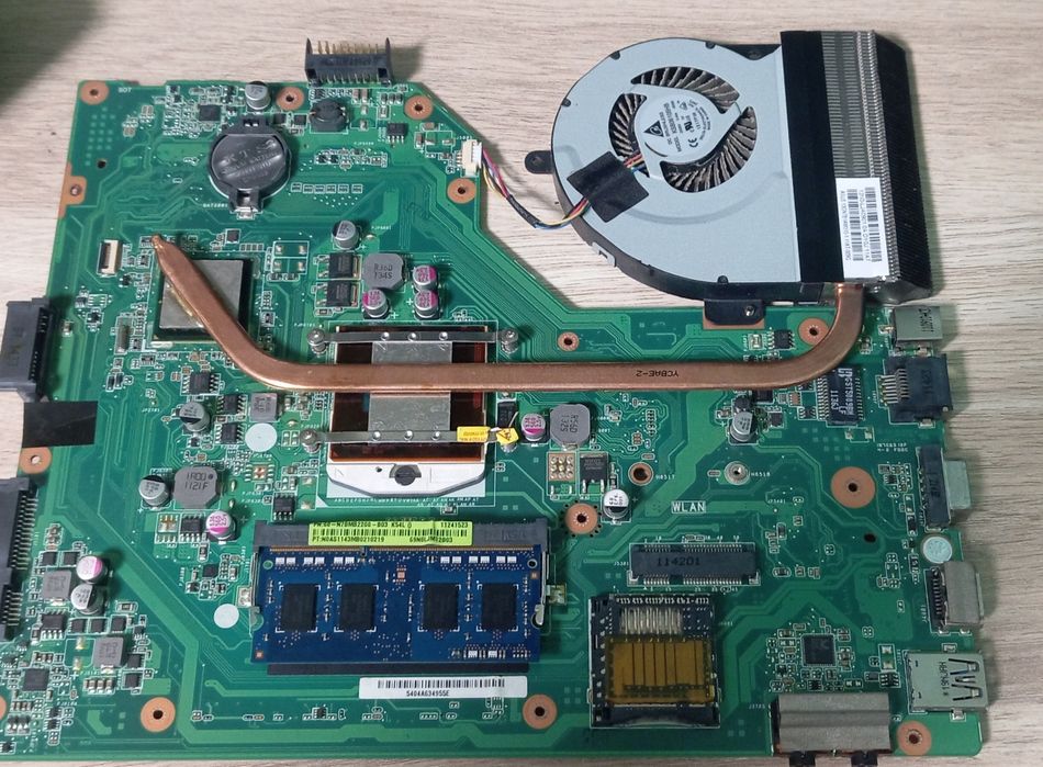 Материнська плата від ноутбука Asus модель K54L