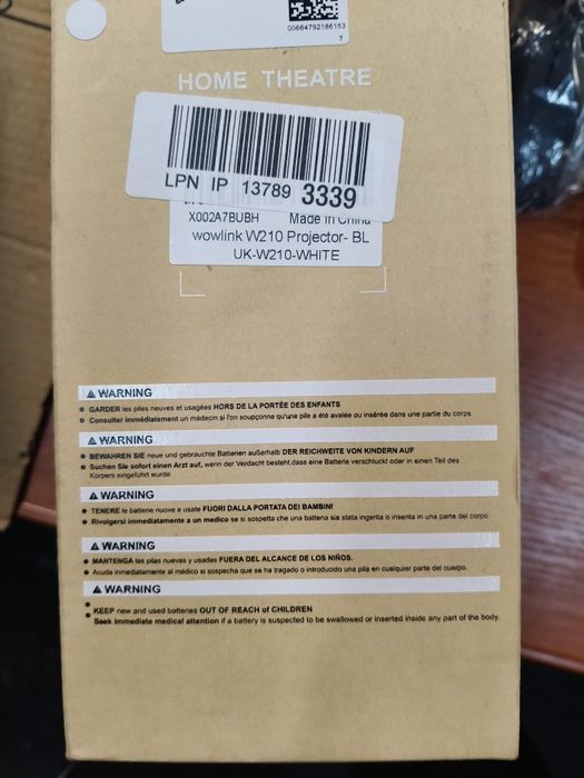 Nowy projektor wowling W210