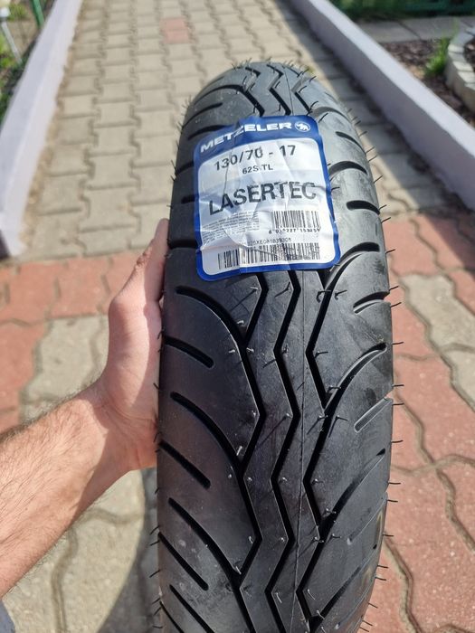 Komplet opon Metzeler Lasertec 110 70 17 i 130 70 17 nowe supermoto