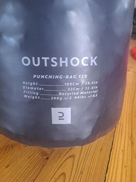 Worek treningowy outshock decathlon