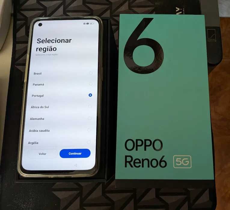 Oppo Reno 6 5G 8GB / 128GB - Aceito troca