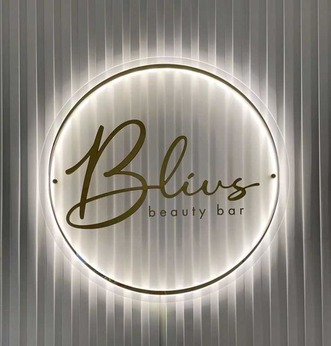Placa em Acrílico com LED