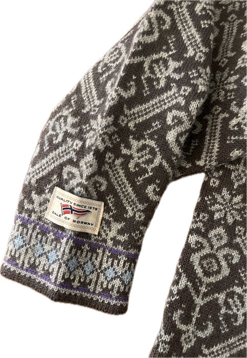 Dale of Norway sweter wełniany kardigan 100% Pure New Wool L