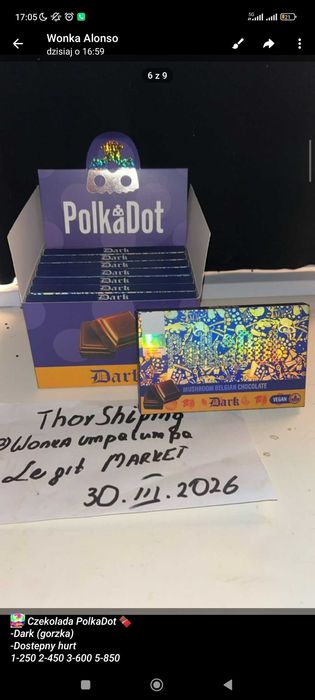 Magiczna Czekolada PolkaDot Baton