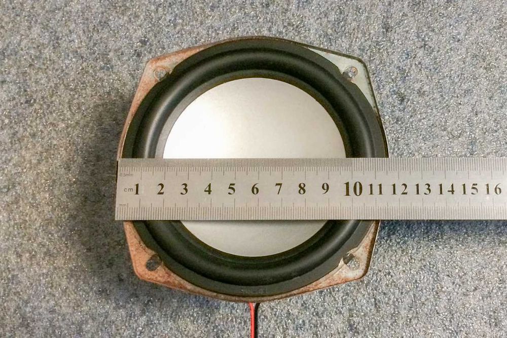 НЧ динамик сабвуфер 5" 11,5см 12см 20W 4 Ом Edifier Sven F&D Gembird