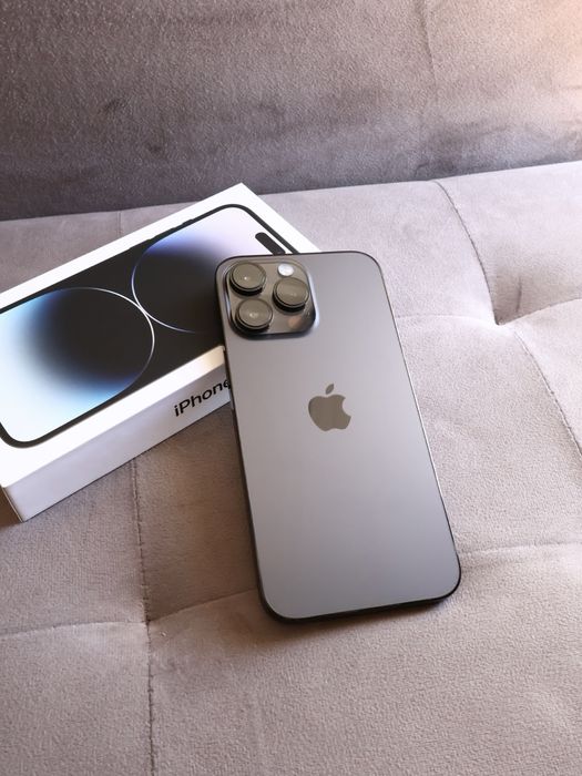 iPhone 14 Pro Max Preto Sideral 128gb com Caixa