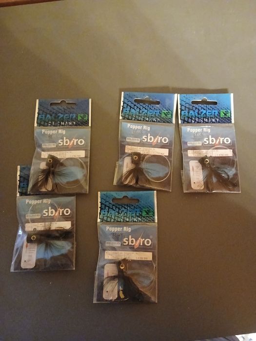 5 nowych zestawów wędkarskich balzer popper rig