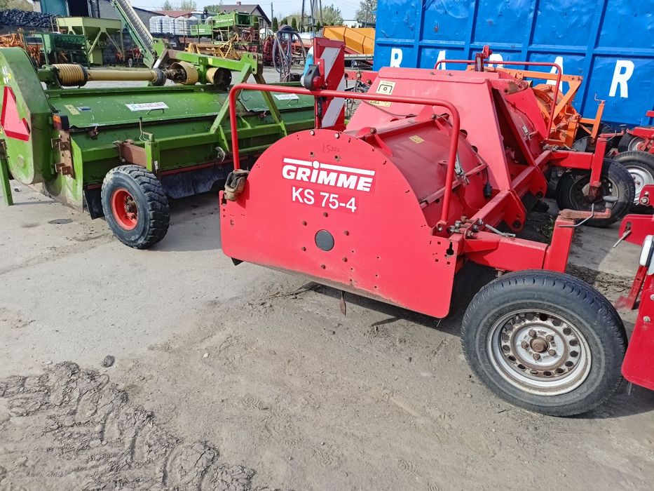 Łeciarka baseiler grimme 4sztuki na placu