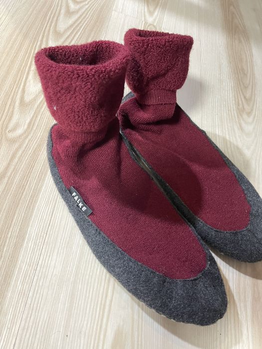 Falke шкарпетки капці вовна 90% мерінос barefoot 45-46