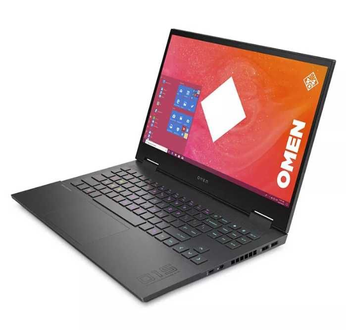 Ноутбук 15.6" HP Omen 15-EN1824NO / Ryzen 5 5600H / 16GB / SSD 512GB / RTX 3060