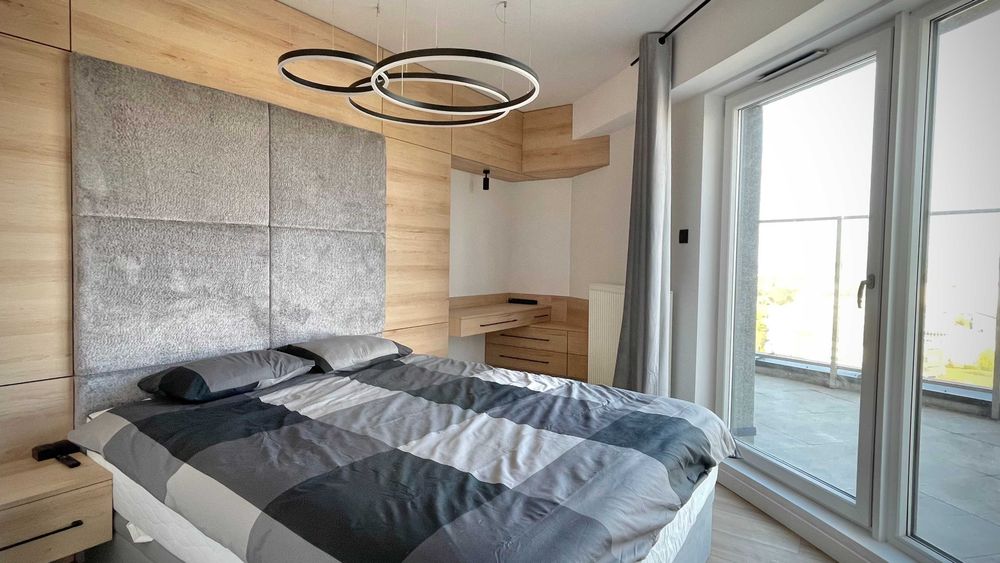 Wynajmę nowe mieszkanie - CAPITAL TOWERS - UMEBLOWANE! BALKON! 16 piętro! - Widok 4