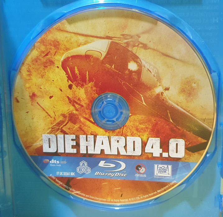 Blu ray фільм Міцний горішок 4 ліцензія