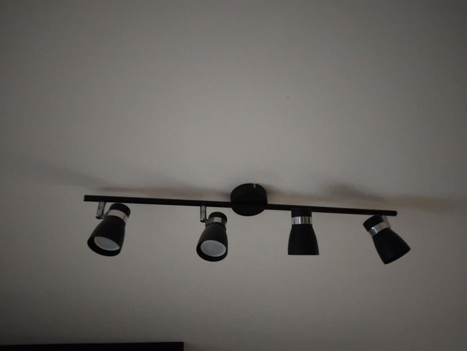 Lampy sufitowe zestaw 2 sztuk z żarówkami Led