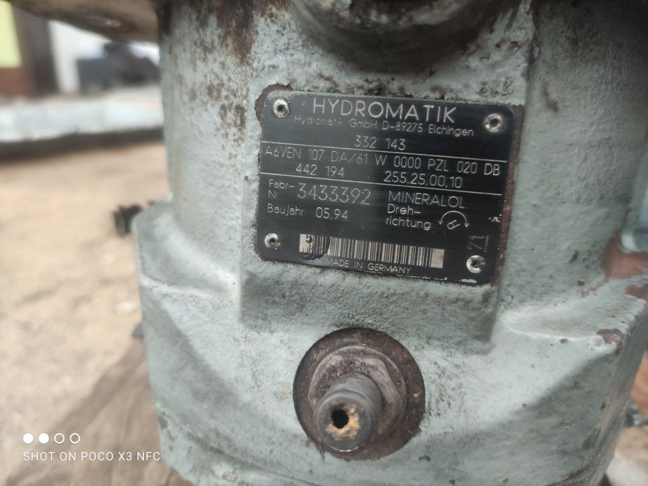 Hydromotorem Rexroth A6VEN 107 Brueninghaus hydromatik