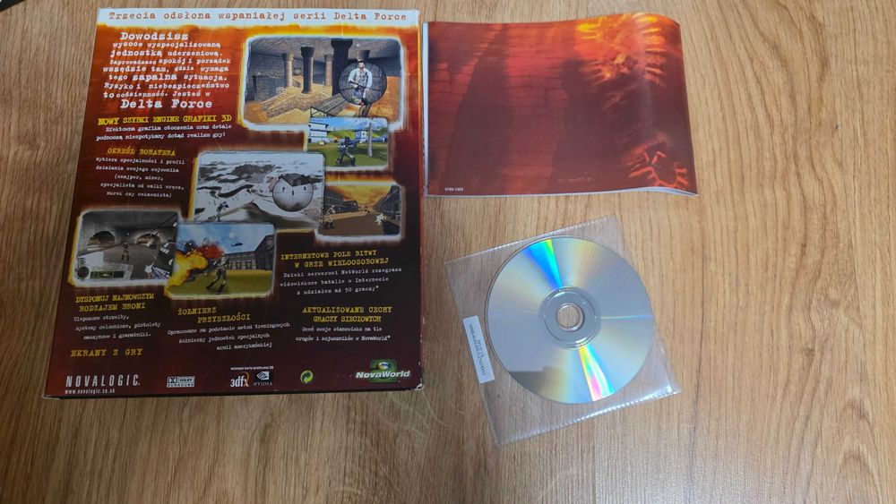 PC Delta force 3 Land warrior polskie wydanie premierowe big box