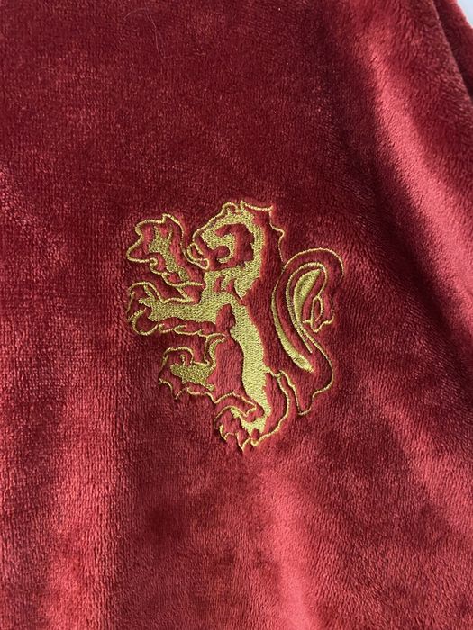 Bluza ciepła puszysta luźna one size hoodie Harry Potter Gryffindor