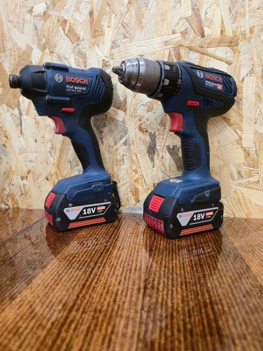 Комплект Bosch GSR 18V-28 та GDR 18V-160
