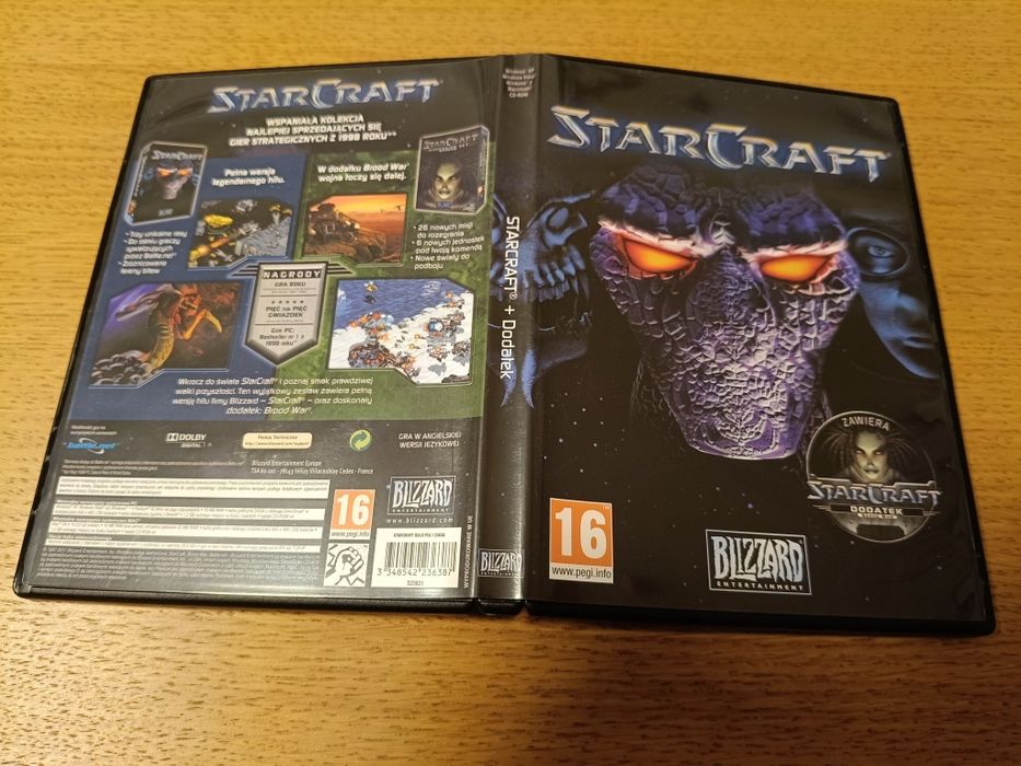Gra Starcraft & Brood War - PC - stan idealny