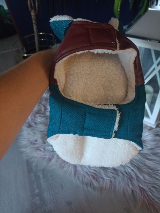 Zimowe ubranko na małego pieska Romeo