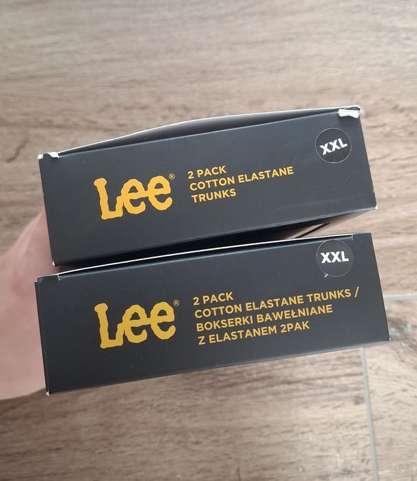 Bokserki majtki męskie Lee XXL 4 pary
