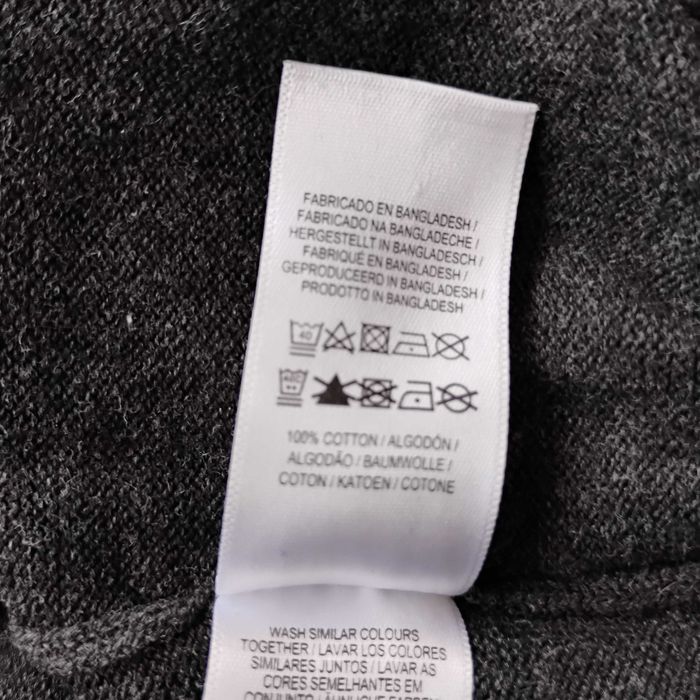 Pulower męski z bawełny Primark rozmiar L; ciemnoszary