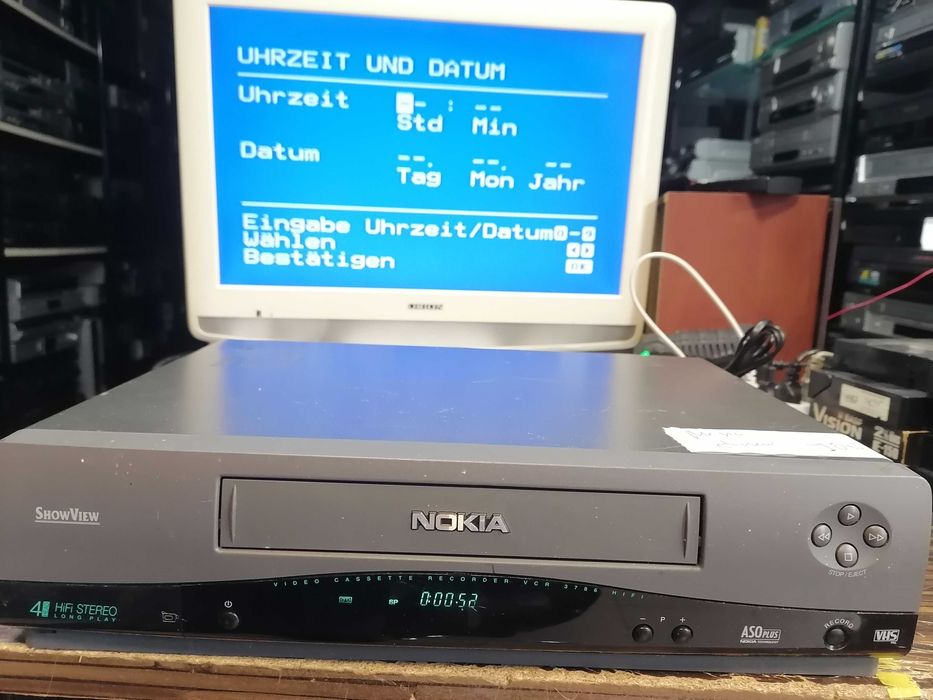 Magnetowid VHS Nokia VCR 3786 HI-FI Stereo
