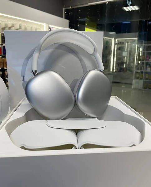 Навушники Apple AirPods Max 1:1 сірого кольору Аірподс макс Silver