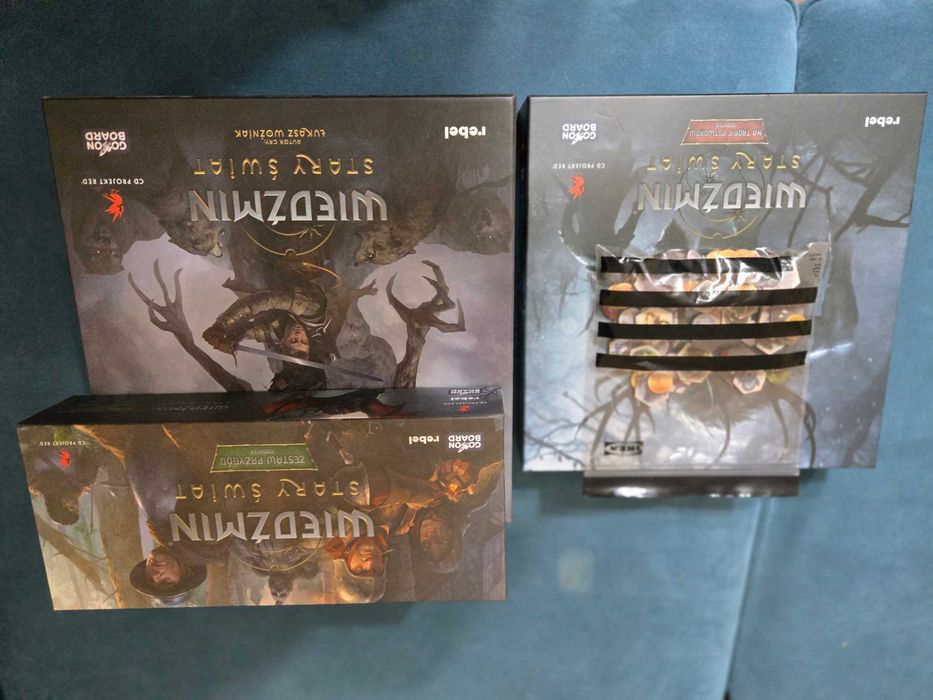 Wiedźmin Stary Świat Deluxe plus dodatki