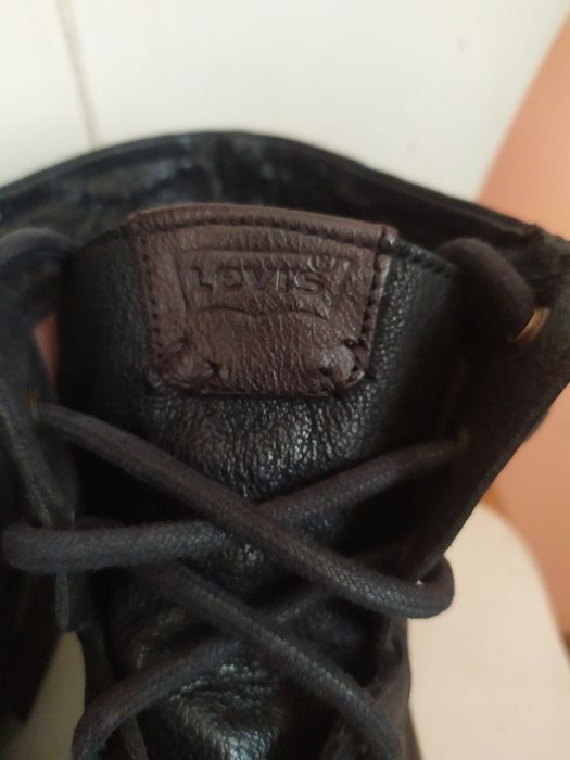Ботинки кожаные (высокие)  LEVI'S  Берцы