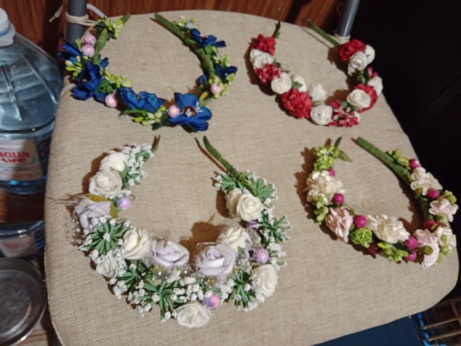 Украинский традиционный оберег веночек -обруч