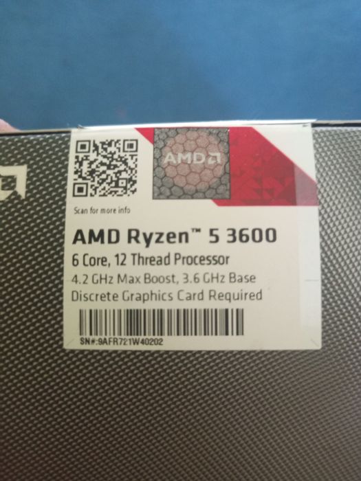 AMD Ryzen i5 3600