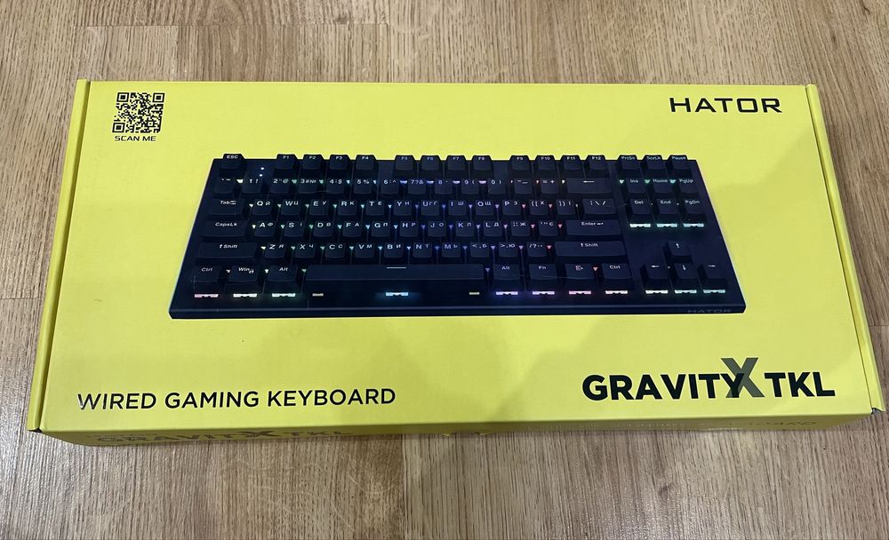 Механічна Клавіатура Hator Gravity X TKL