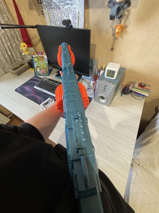 Бластер Кулемет Нерф Nerf Elite 2.0 Автомат Пулемёт детский пистолет